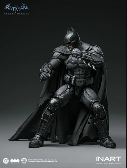 [PREORDER 042626] INART Action – Batman: Arkham Origins – Batman (Battle Damaged Version) Action Figure