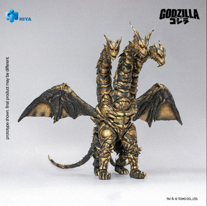 [PREORDER 051726] HIYA Toys 25cm Godzilla: Final Wars Articulated Keizer Ghidorah EBG0290