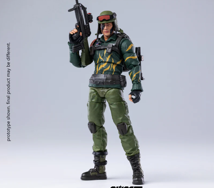 [PREORDER 051726] HIYA Toys 1/18 G.I. Joe Dusty Tiger Force Version Action Figure EMG0465
