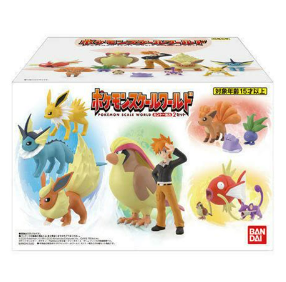 [PREORDER] POKÉMON SCALE WORLD KANTO REGION 2 SET
