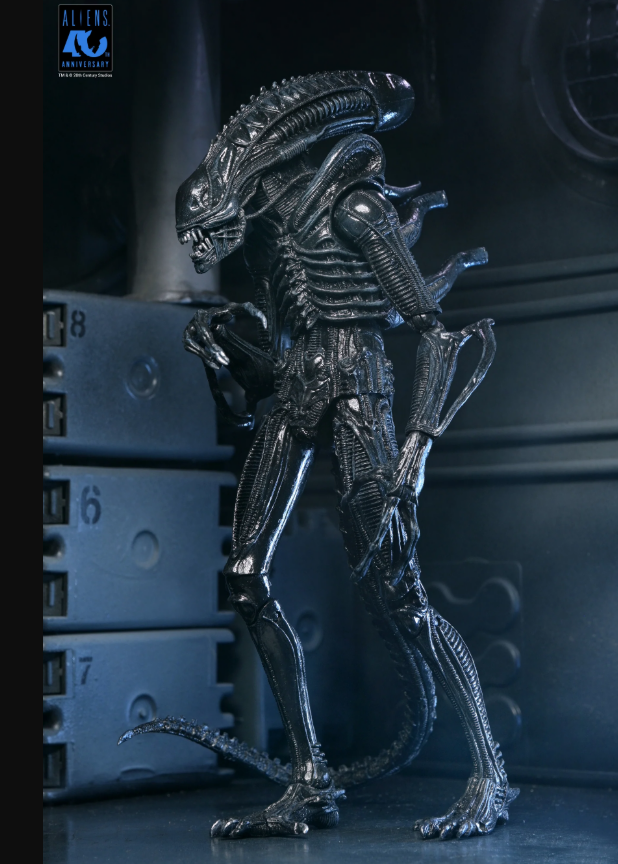 [PREORDER 051226] NECA Aliens 7in 40th Anniversary Ultimate Warrior Xenomorph (Black)