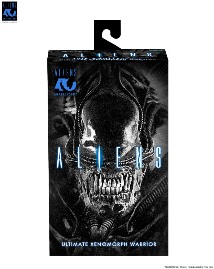 [PREORDER 051226] NECA Aliens 7in 40th Anniversary Ultimate Warrior Xenomorph (Black)