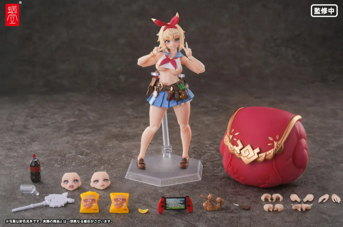[PREORDER 051226] RPGEX-06 Adventurer Snail 1/12 Complete Model + Optional Part (set)