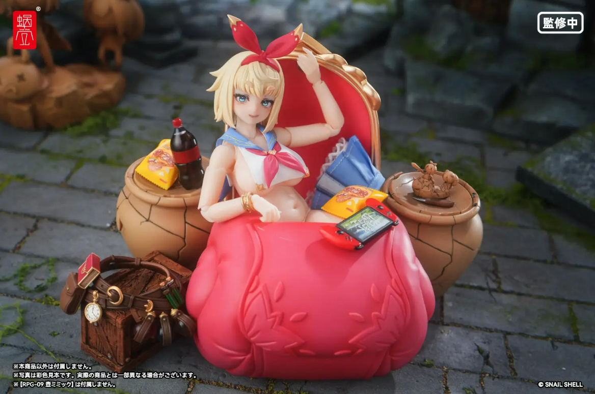 [PREORDER 051226] RPGEX-06 Adventurer Snail 1/12 Complete Model + Optional Part (set)
