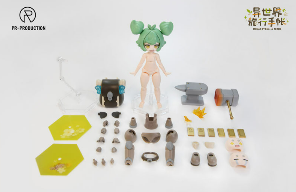 [PREORDER 050526] Isekai Ryoko no Techo 03 Novice Blacksmith: Haley Smith Model Kit
