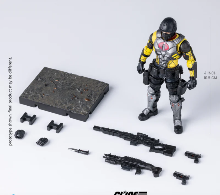 [PREORDER 060426] HIYA Toys 1/18 G.I. Joe Python Trooper Action Figure EMG0516