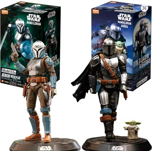 [PREORDER 060726] Blokees Star Wars Mandalorian & Grogu SET DIN DJARIN & GROGU  + BO-KATAN KRYZE