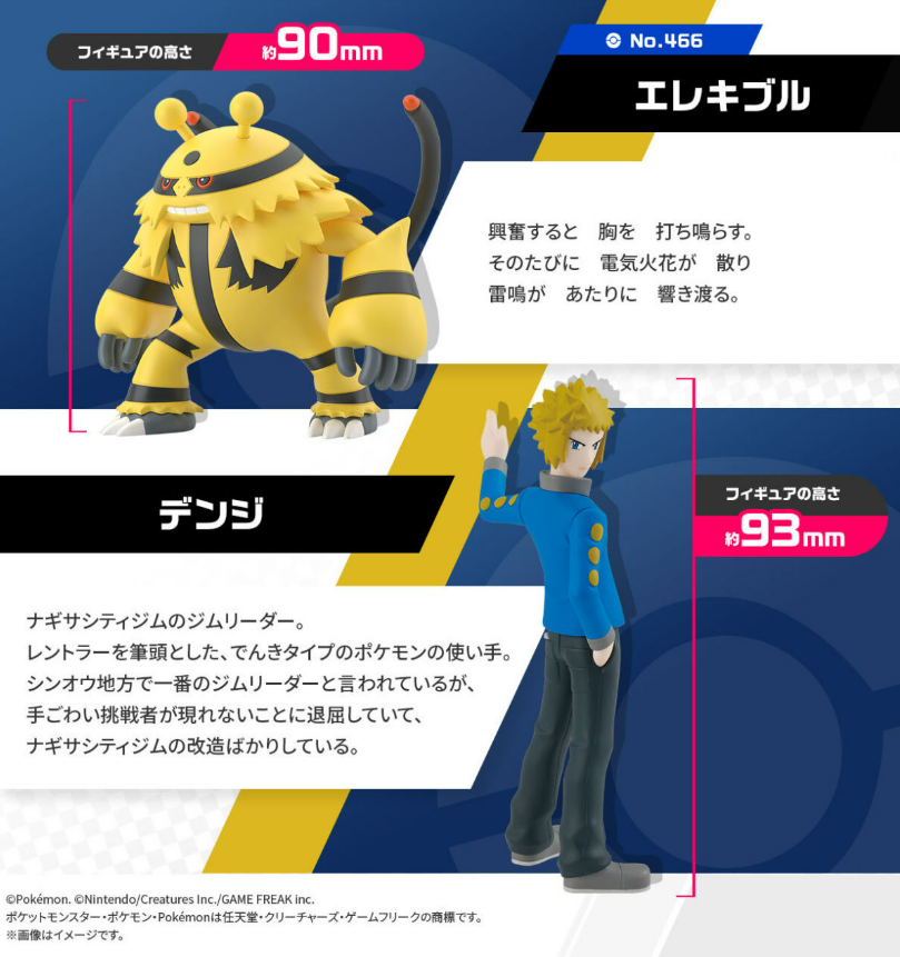 [PREORDER 060926] Pokémon Scale World Sinnoh Region Volkner & Electivire