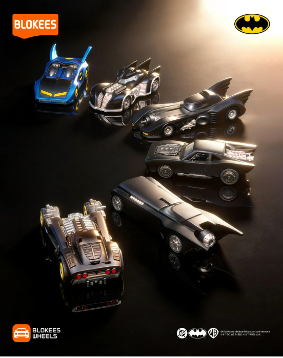 [PREORDER] Blokees Wheels Batman E01 - SET OF 6