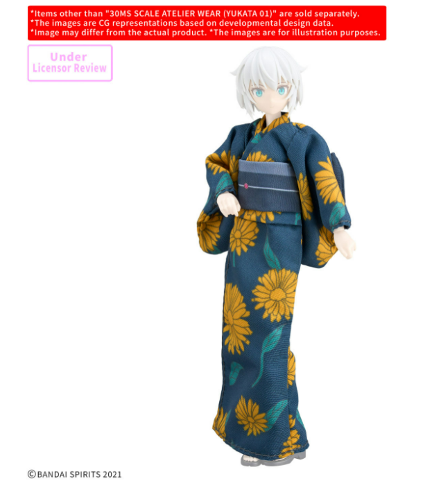[PREORDER 061726] 30MS SCALE ATELIER WEAR （YUKATA 01）