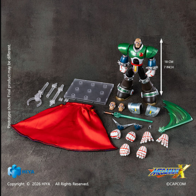 [PREORDER 070726] HIYA Toys 18cm Mega Man X Series - Sigma Action Figure