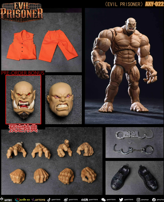 [PREORDER 072026] AXYTOYS AXY-022 Evil Prisoner Original Color Ver.