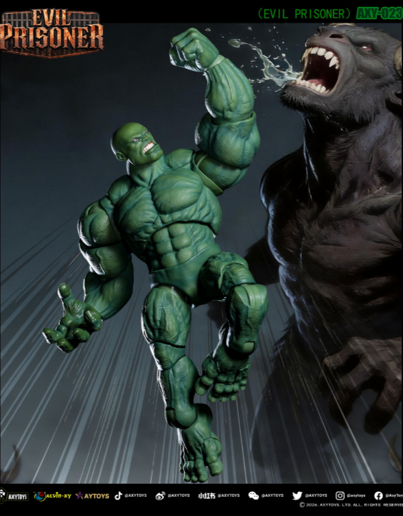 [PREORDER 072026] AXYTOYS AXY-023 Evil Prisoner Green Ver.