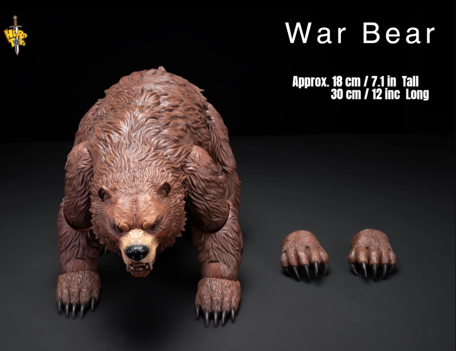 [PREORDER 073026] 1/10 Scale Mu-Sha War Bear Action Figure