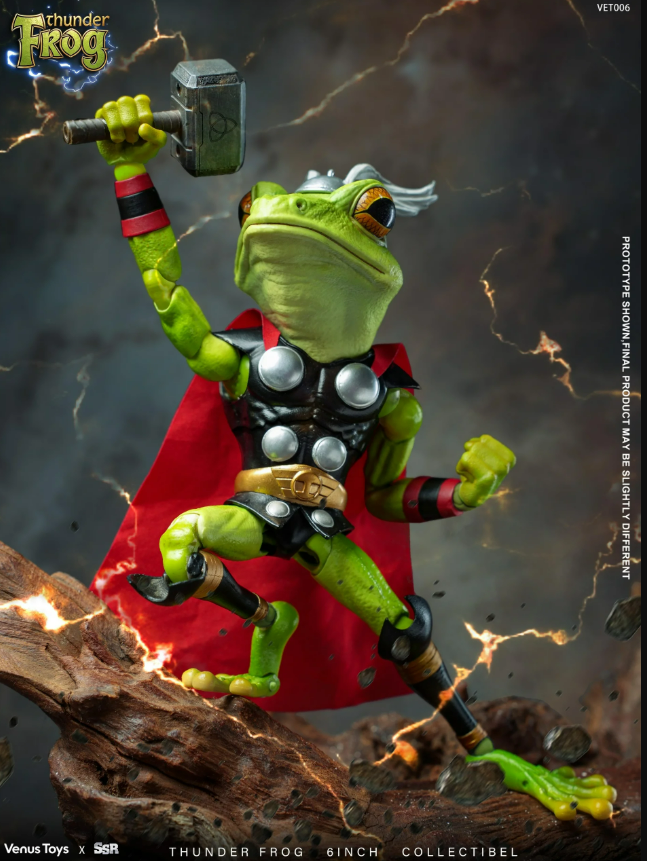 [PREORDER 080626] SSR X Venus Toys Thunder Frog 1/12 Action Figure
