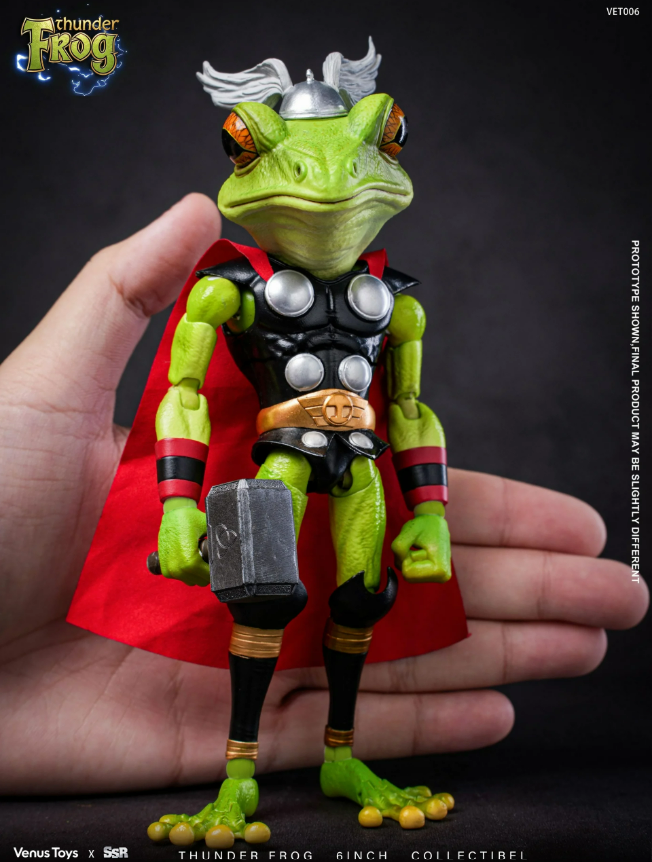 [PREORDER 080626] SSR X Venus Toys Thunder Frog 1/12 Action Figure