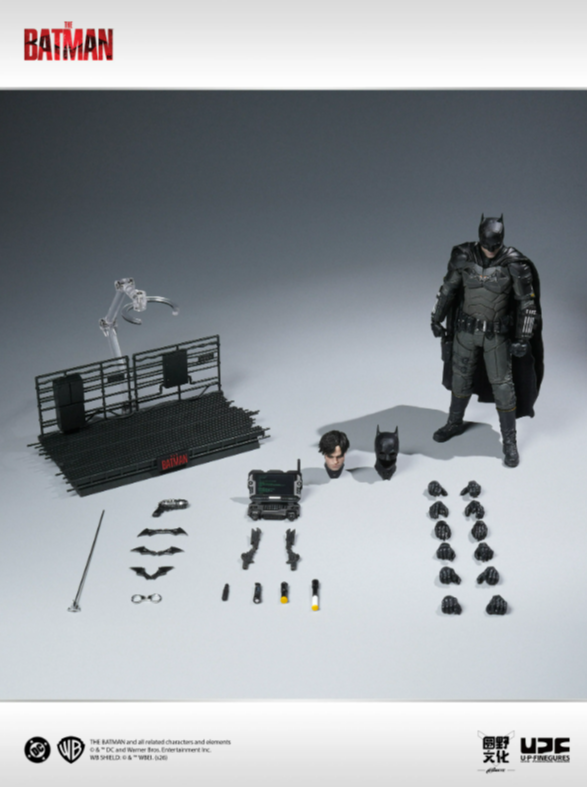 [PREORDER 072626] U-P-Finegures 1/12 The Batman (2022) Batman Action Figure