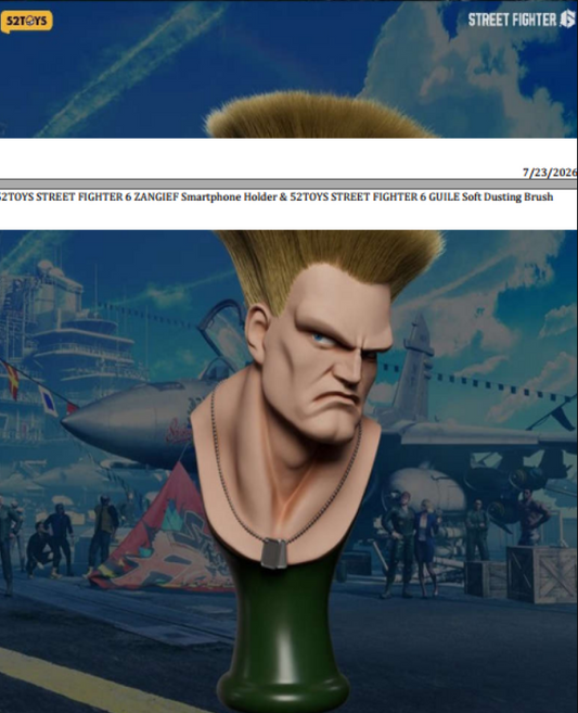 [PREORDER 081826]  52Toys STREET FIGHTER 6 GUILE Soft Dusting Brush