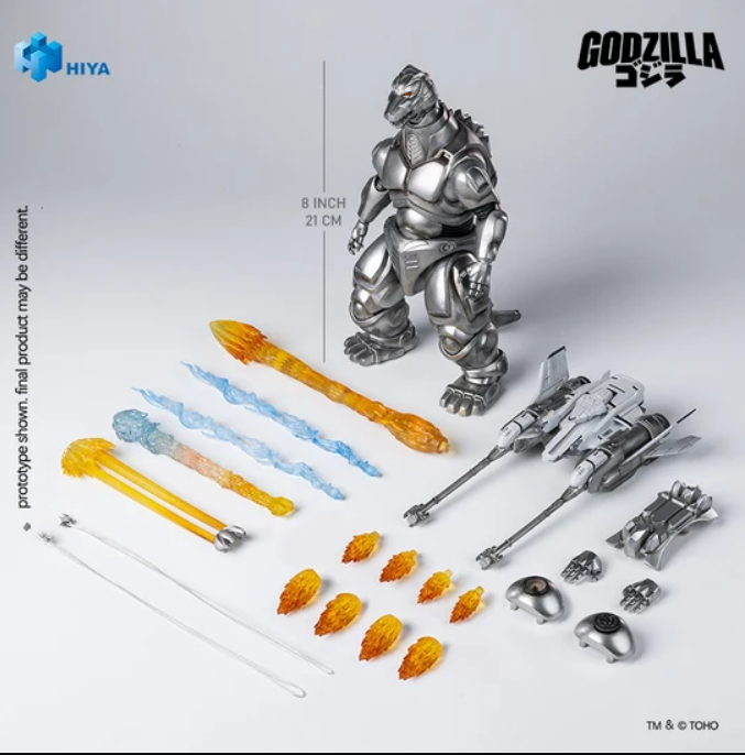 [PREORDER 080426] Hiya 21cm Godzilla vs. Mechagodzilla (1993) Super Mechagodzilla EBG0286