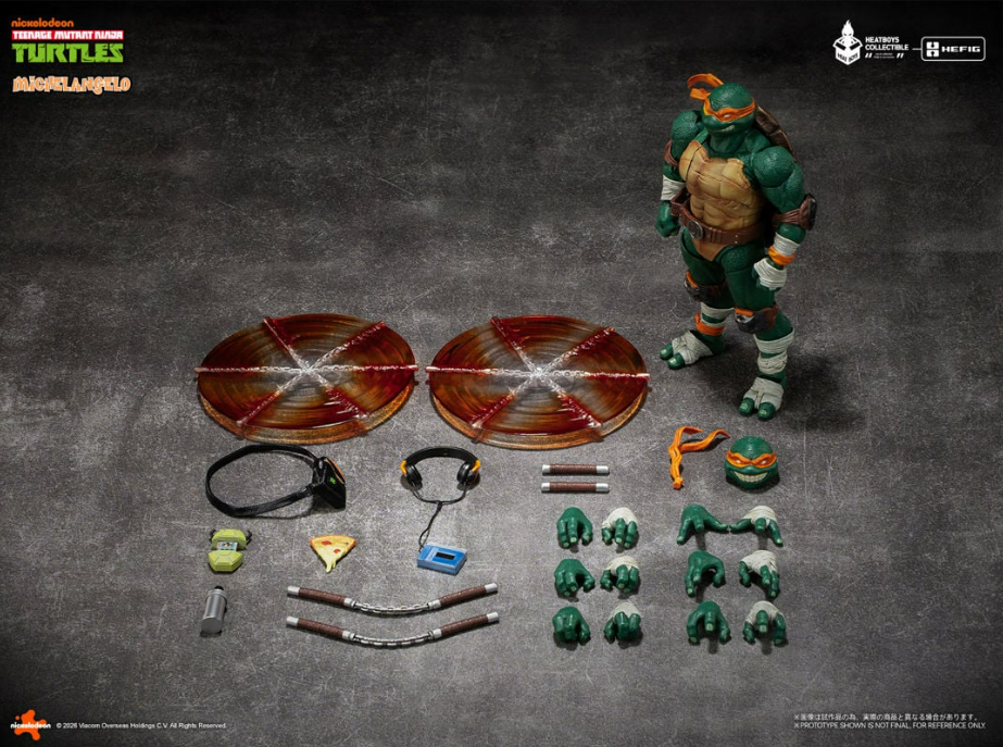 [PREORDER 082326] HEATBOYS TMNT Michelangelo (Standard)