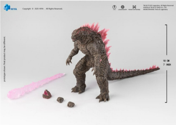[PREORDER 090126] HIYA 18cm Godzilla x Kong: The New Empire Godzilla Evolved Ver. [REOFFER]