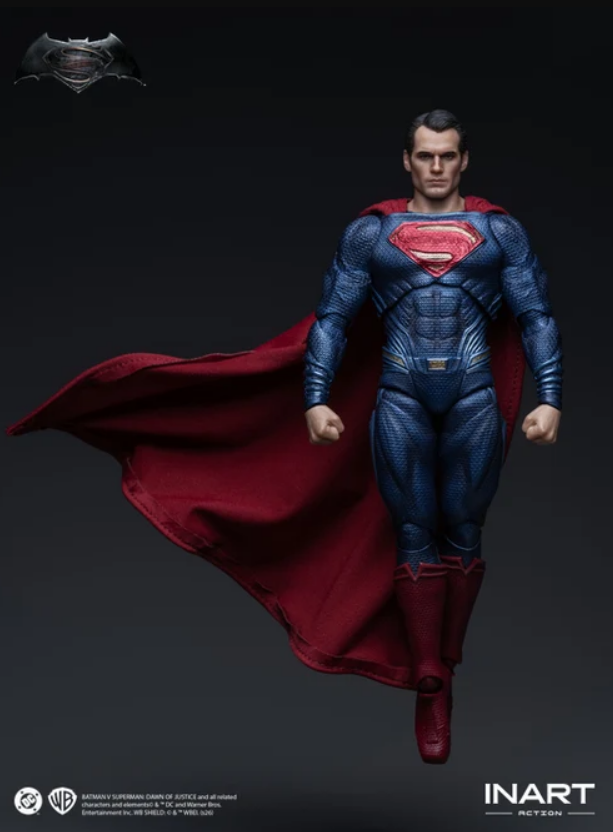 [PREORDER 092026] Inart 16.3cm Batman v Superman: Dawn of Justice Superman Action Figure
