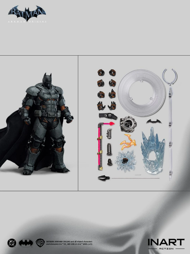 [PREORDER 090626] Inart Action MAG-G0013 Batman: Arkham Origins