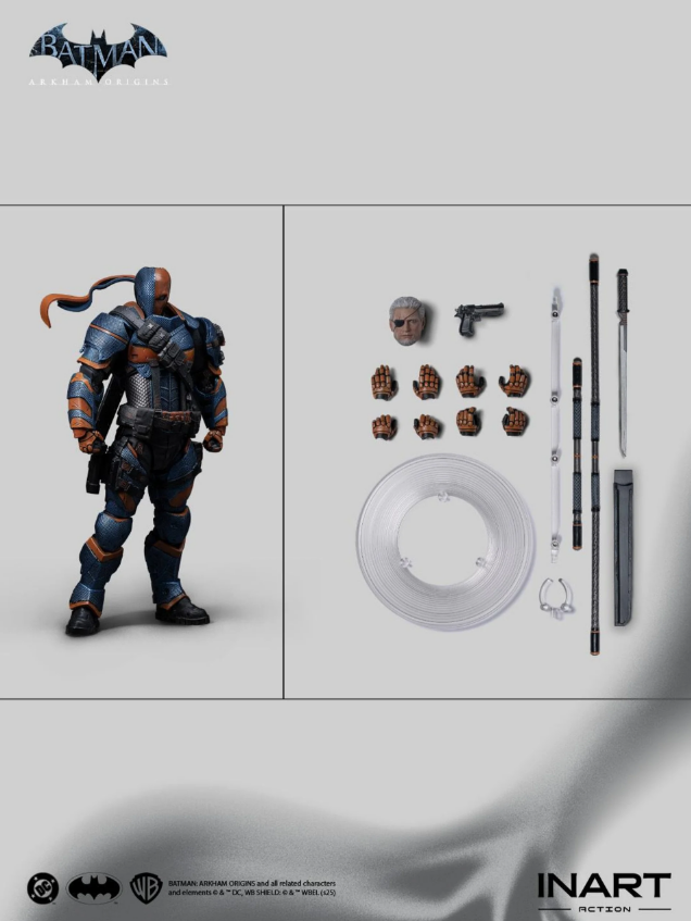 [PREORDER 090626] Inart Action MAG-G0012 Batman: Arkham Origins Deathstroke