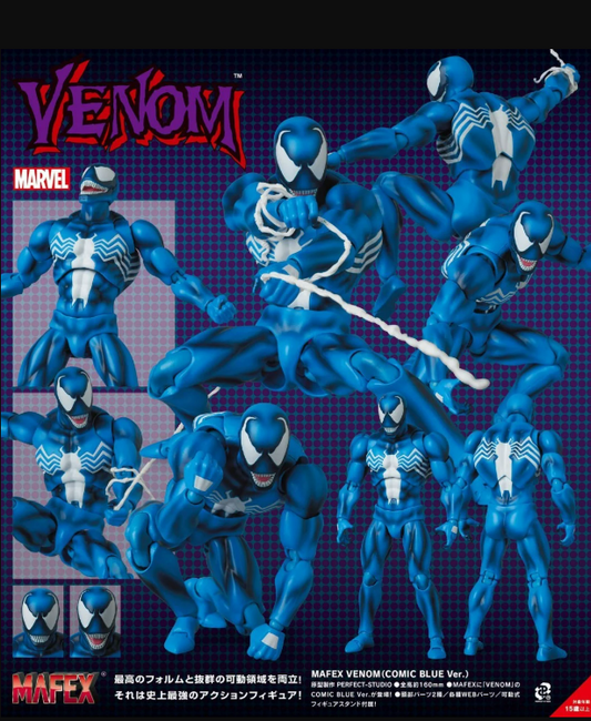 [PREORDER 092226] MAFEX VENOM (COMIC BLUE Ver) (Reissue)