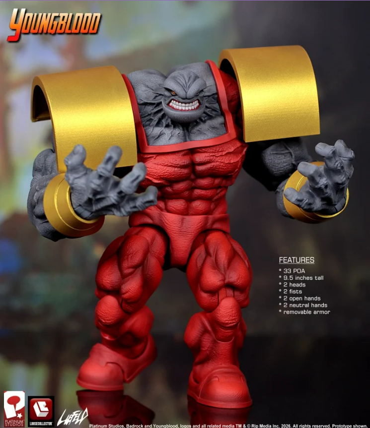 [PREORDER 092726] 1/12 Rob Liefeld's Youngblood - Badrock