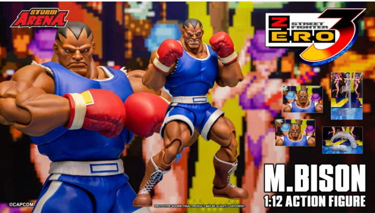 [PREORDER 100926] Storm Arena 1/12 Street Fighter Zero 3 M. Bison [BALROG]
