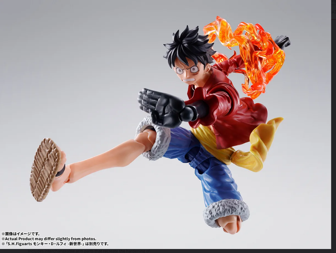 [PREORDER 102026] S.H.Figuarts MONKEY.D.LUFFY -TWO YEARS LATER- OPTION PARTS SET