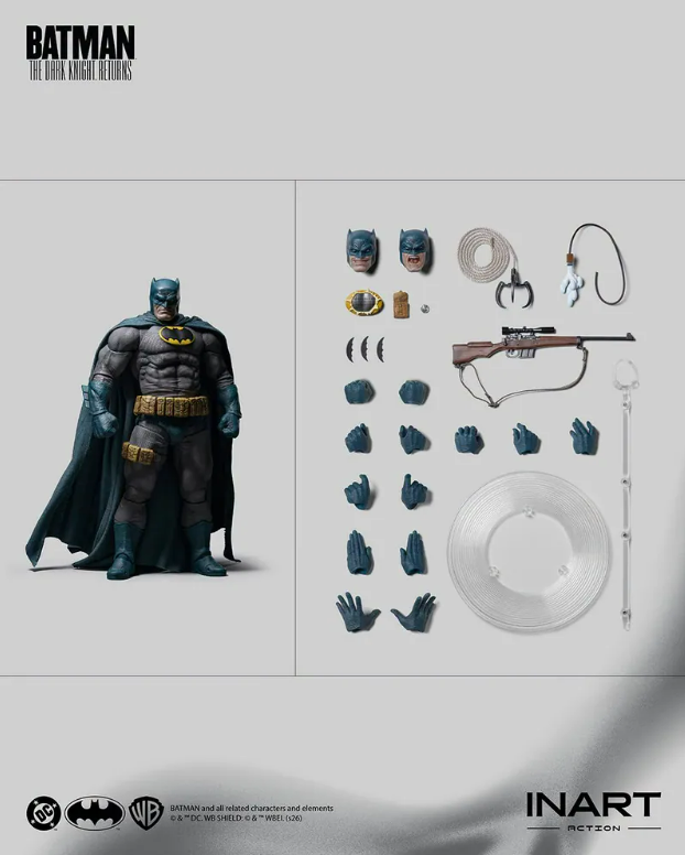 [PREORDER 110426] Inart Batman: The Dark Knight Returns - Batman Blue Suit Action Figure