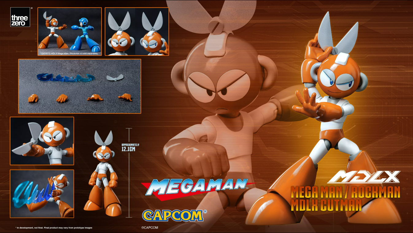 [PREORDER 012526] Rockman / Mega Man MDLX Cutman