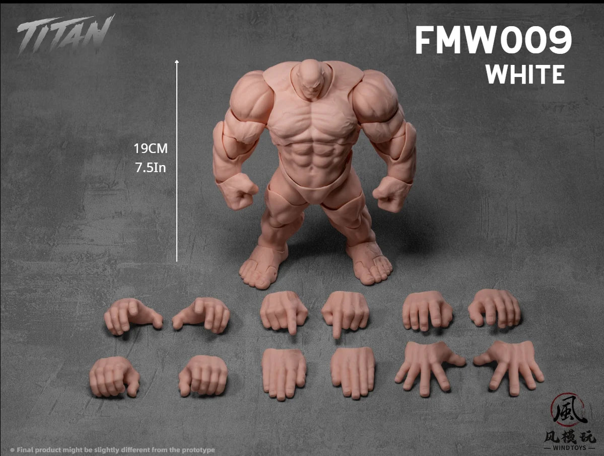 [PREORDER 082026] 1/12 Titan Action Figure Light Skin