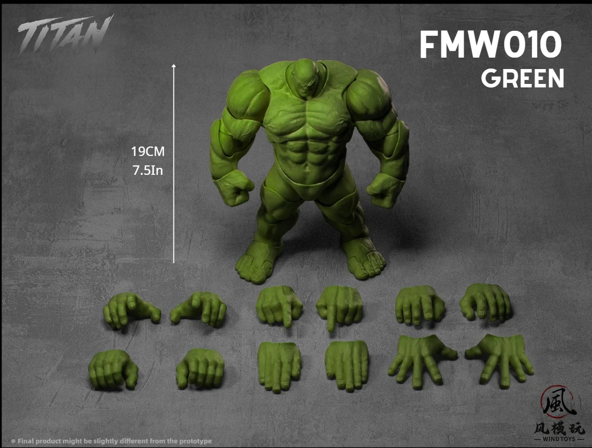 [PREORDER 082026] 1/12 Titan Action Figure Green Skin