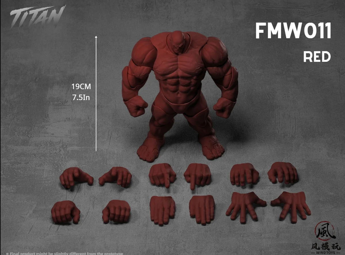 [PREORDER 082026] 1/12 Titan Action Figure Red Skin