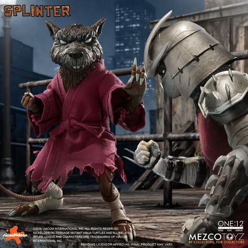 [PREORDER 032926] One 12 Collective Teenage Mutant Ninja Turtles Splinter