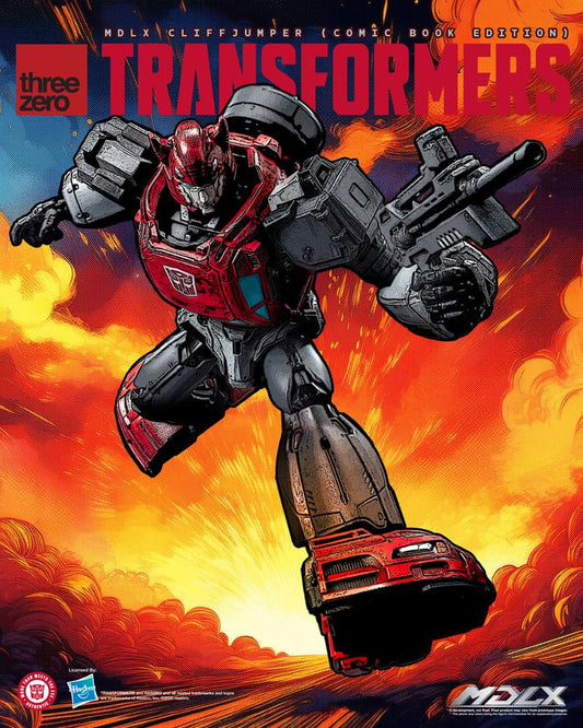 [PREORDER] ThreeZero Transformers MDLX Cliffjumper (Comic Book Edition)
