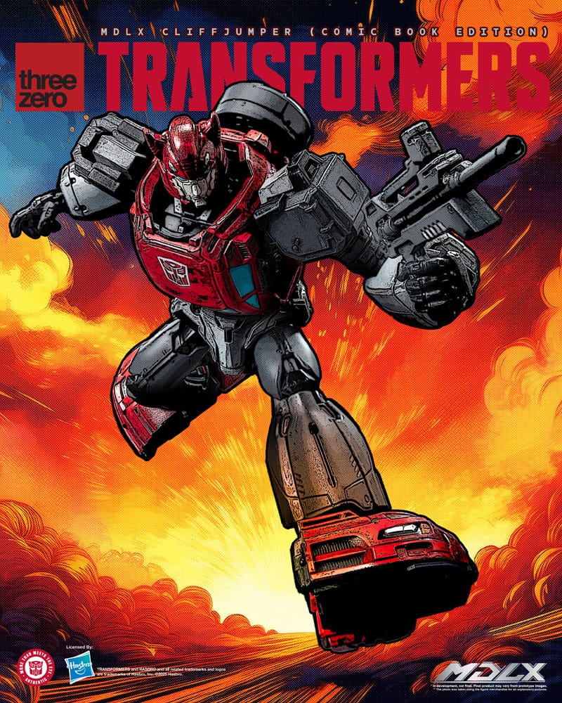 [PREORDER] ThreeZero Transformers MDLX Cliffjumper (Comic Book Edition)