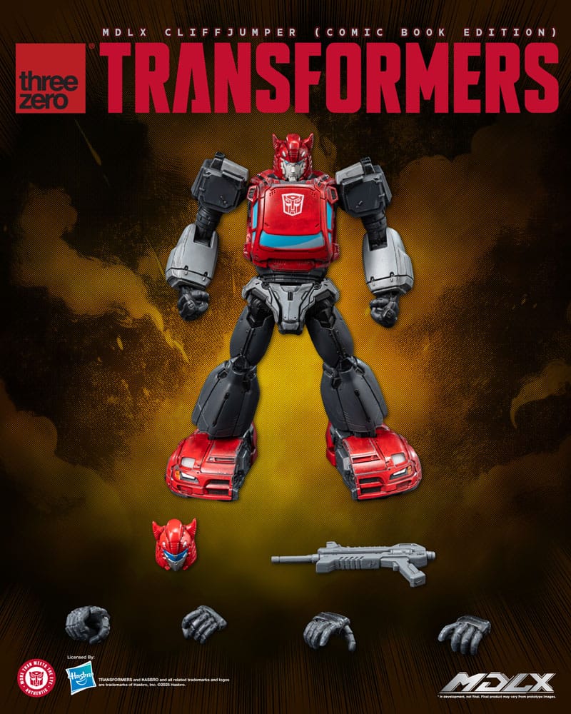[PREORDER] ThreeZero Transformers MDLX Cliffjumper (Comic Book Edition)