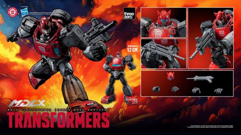 [PREORDER] ThreeZero Transformers MDLX Cliffjumper (Comic Book Edition)