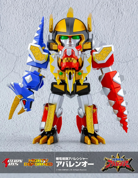 [PREORDER] MIGHTY DEFORMED ABARENOH / DINO THUNDER THUNDERSAURUS MEGAZORD