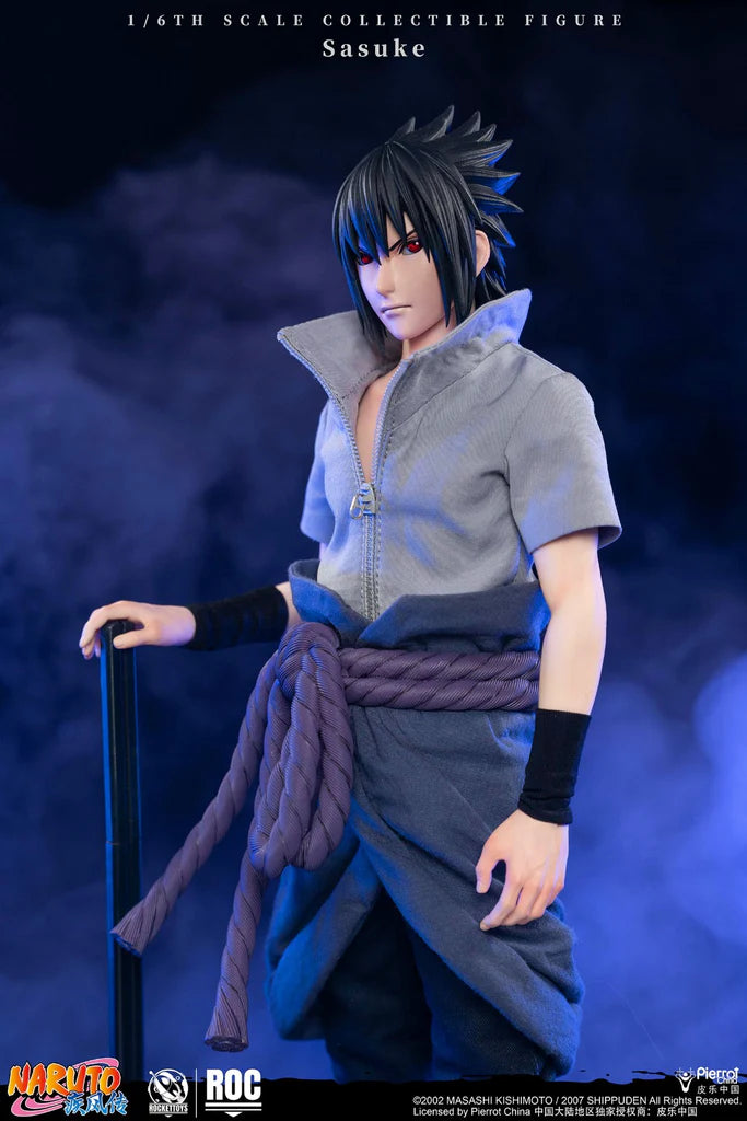 [PREORDER 051926] ROCKETTOYS ROC-018 1/6 Sasuke Naruto Shippuden Sasuke Uchiha Deluxe Version