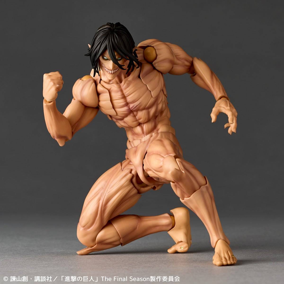 [PREORDER 042826] 2026 Reissue -  KAIYODO Revoltech Amazing Yamaguchi Attack on Titan Eren Yeager