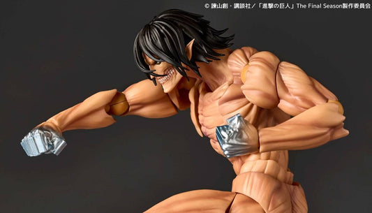 [PREORDER 042826] 2026 Reissue -  KAIYODO Revoltech Amazing Yamaguchi Attack on Titan Eren Yeager