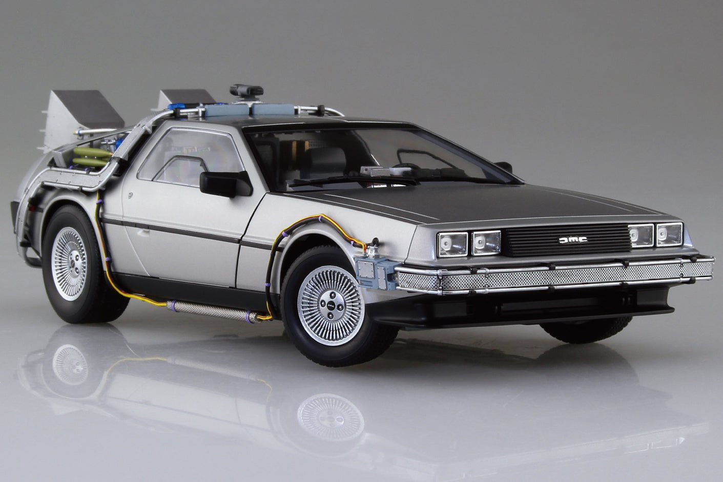 [PREORDER] JPY6000 AOSHIMA 1/24 Time Machine from BACK TO THE FUTURE Part 1