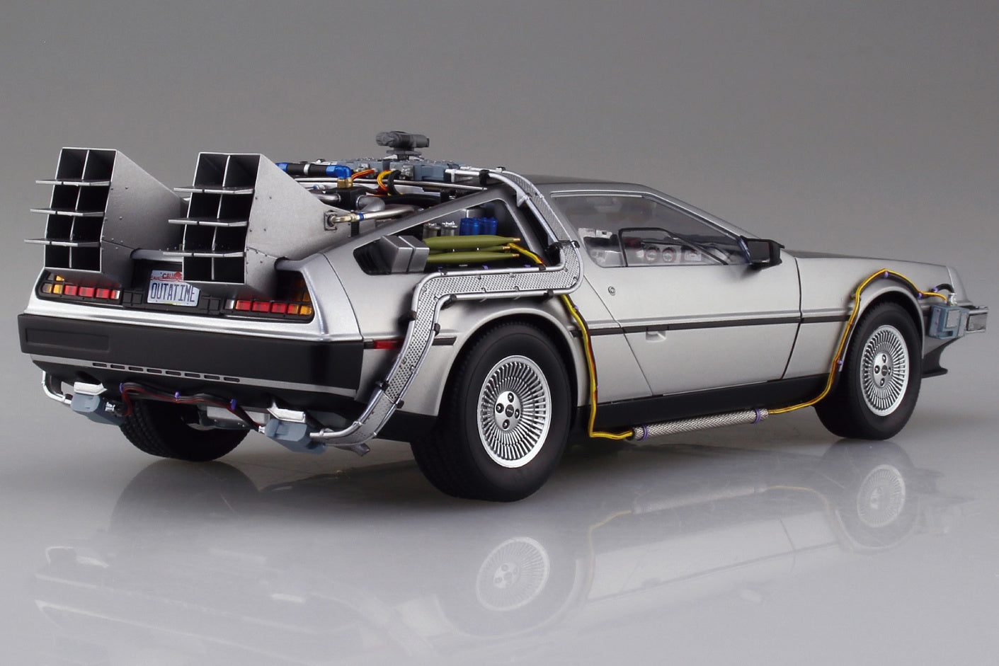 [PREORDER] JPY6000 AOSHIMA 1/24 Time Machine from BACK TO THE FUTURE Part 1