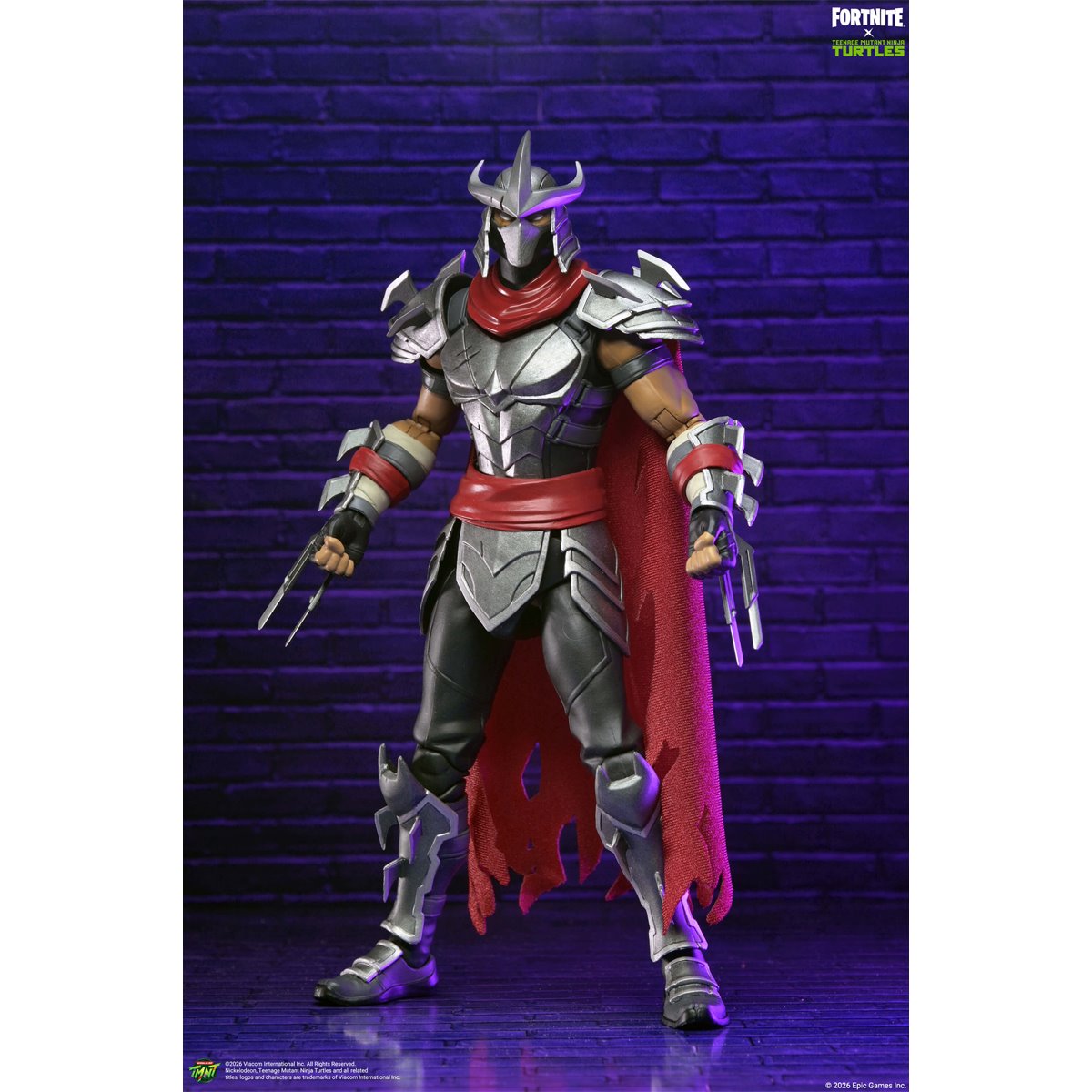 [PREORDER 062326] NECA TMNT / FORTNITE- 7 INCH SCALE ACTION FIGURE - SHREDDER