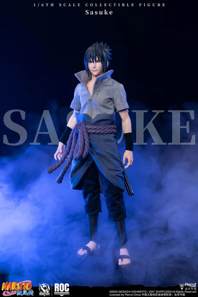 [PREORDER 051926] ROCKETTOYS ROC-018 1/6 Sasuke Naruto Shippuden Sasuke Uchiha Deluxe Version